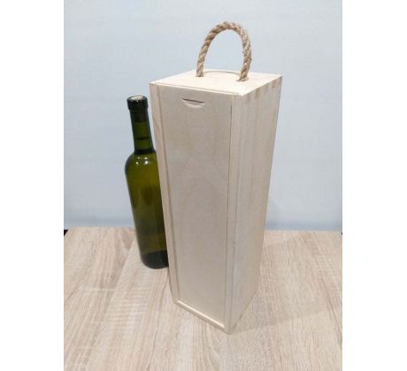 Drevená kazeta na víno