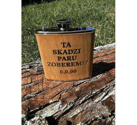 Drevená ploskačka - Skadzi paru zoberem